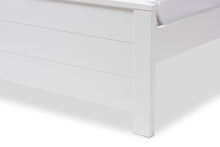 Load image into Gallery viewer, Baxton Studio Catalina Modern Classic Mission Style White-Finished Wood Twin Platform Bed
