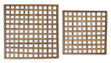 Load image into Gallery viewer, Natural Woven Wood Wall Hanging (Set of 4)
