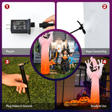 Load image into Gallery viewer, 12 Feet Halloween Inflatable Decoration with Built-in LED Lights

