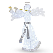 Load image into Gallery viewer, Pre-Lit Angel Christmas Decoration with 100 LED Lights
