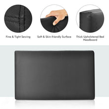Load image into Gallery viewer, PU Leather Wall-mounted Upholstered Headboard

