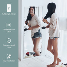Load image into Gallery viewer, 43 x 15 Inch Wall Mounted Frameless Full Length Mirror

