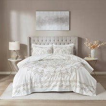 Load image into Gallery viewer, Violette 3 Piece Tufted Cotton Chenille Coverlet Set Full/QueenMP13-7144 By Olliix
