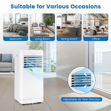 Load image into Gallery viewer, 8000/10000 BTU Portable Air Conditioner with Dehumidifier and Fan Mode-8000 BTU
