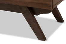 Load image into Gallery viewer, Baxton Studio Auburn Mid-Century Modern Walnut Brown Finished Wood 4-Drawer Chest
