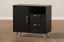 Load image into Gallery viewer, Baxton Studio Warwick Modern and Contemporary Espresso Brown Finished Wood Sideboard
