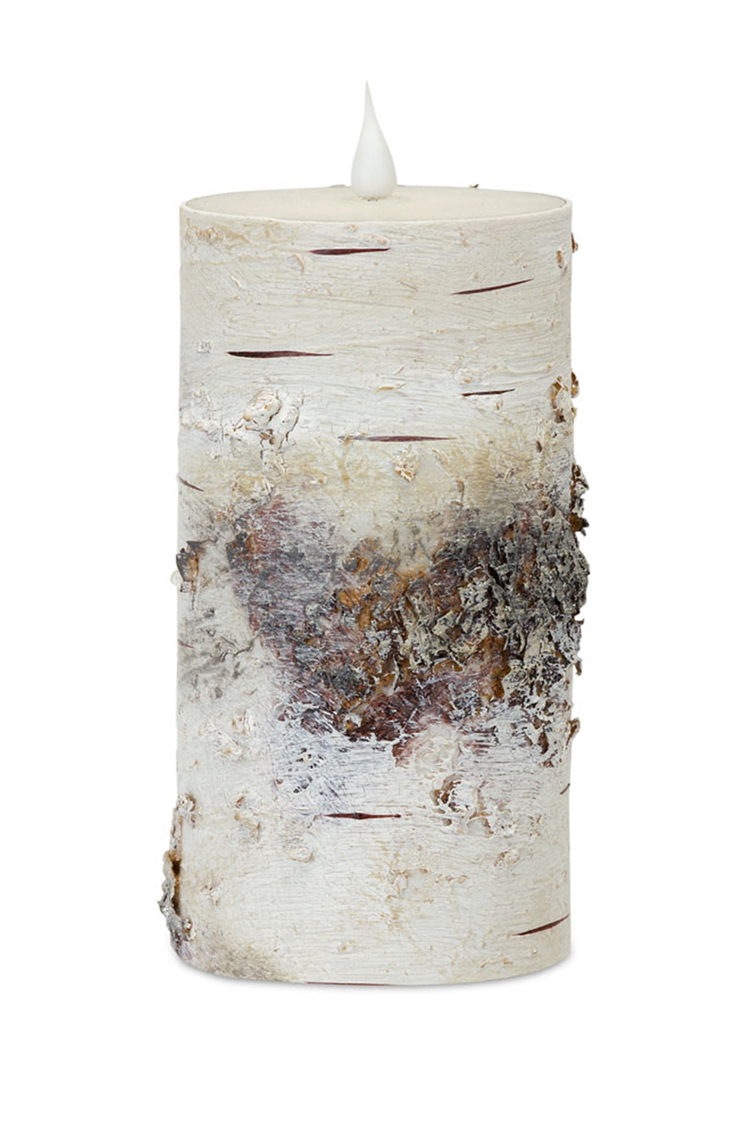 LED Birch Designer Candle with Remote 7
