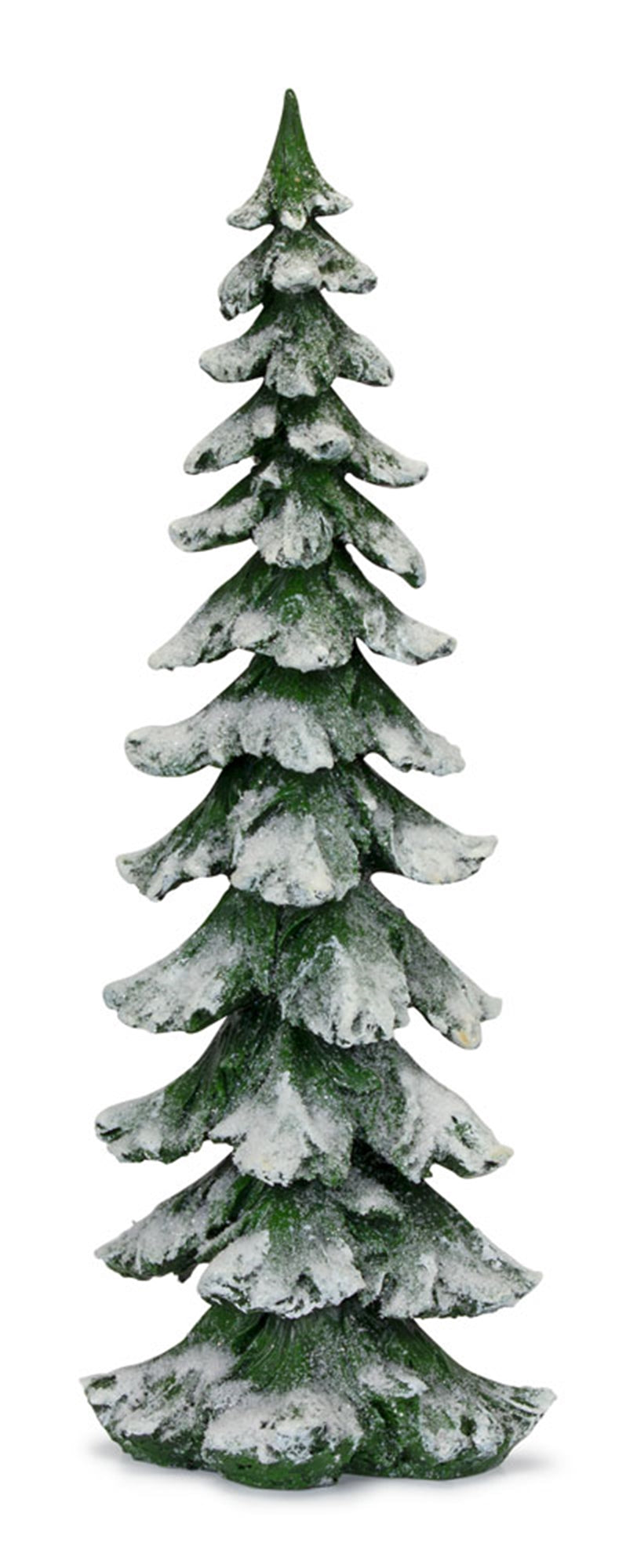 Green Flocked Pine Tree 26
