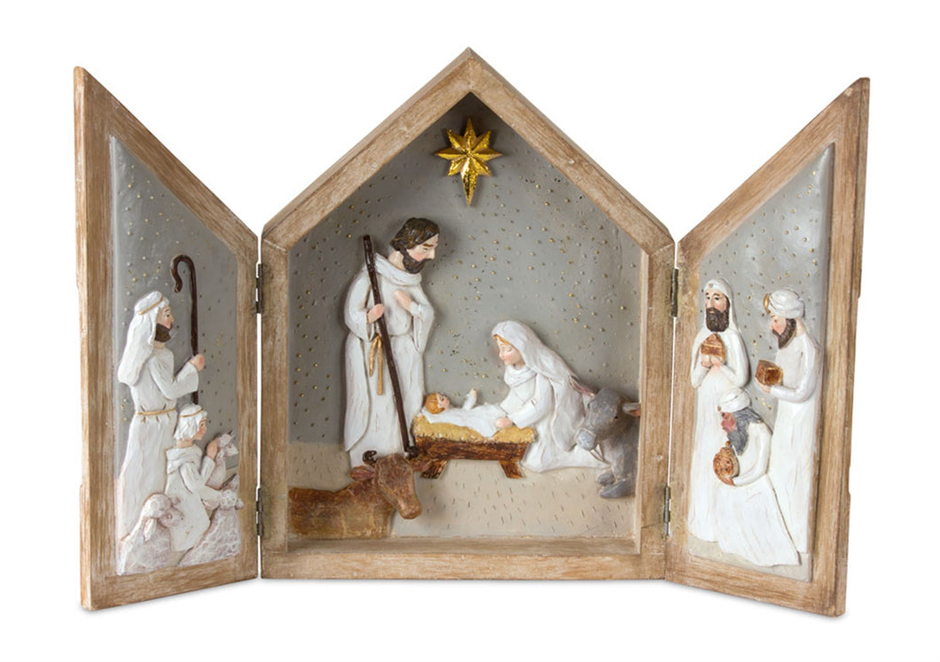 Nativity Arch Box with Tri Fold Design 16