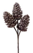 Load image into Gallery viewer, Triple Pine Cone Spray (Set of 6)
