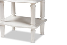Load image into Gallery viewer, Baxton Studio Audrey Country Cottage Farmhouse White Finished 2-Drawer Nightstand
