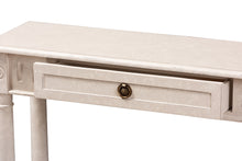 Load image into Gallery viewer, Baxton Studio Ariella Country Cottage Farmhouse Whitewashed 1-Drawer Console Table
