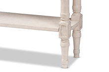 Load image into Gallery viewer, Baxton Studio Ariella Country Cottage Farmhouse Whitewashed 1-Drawer Console Table
