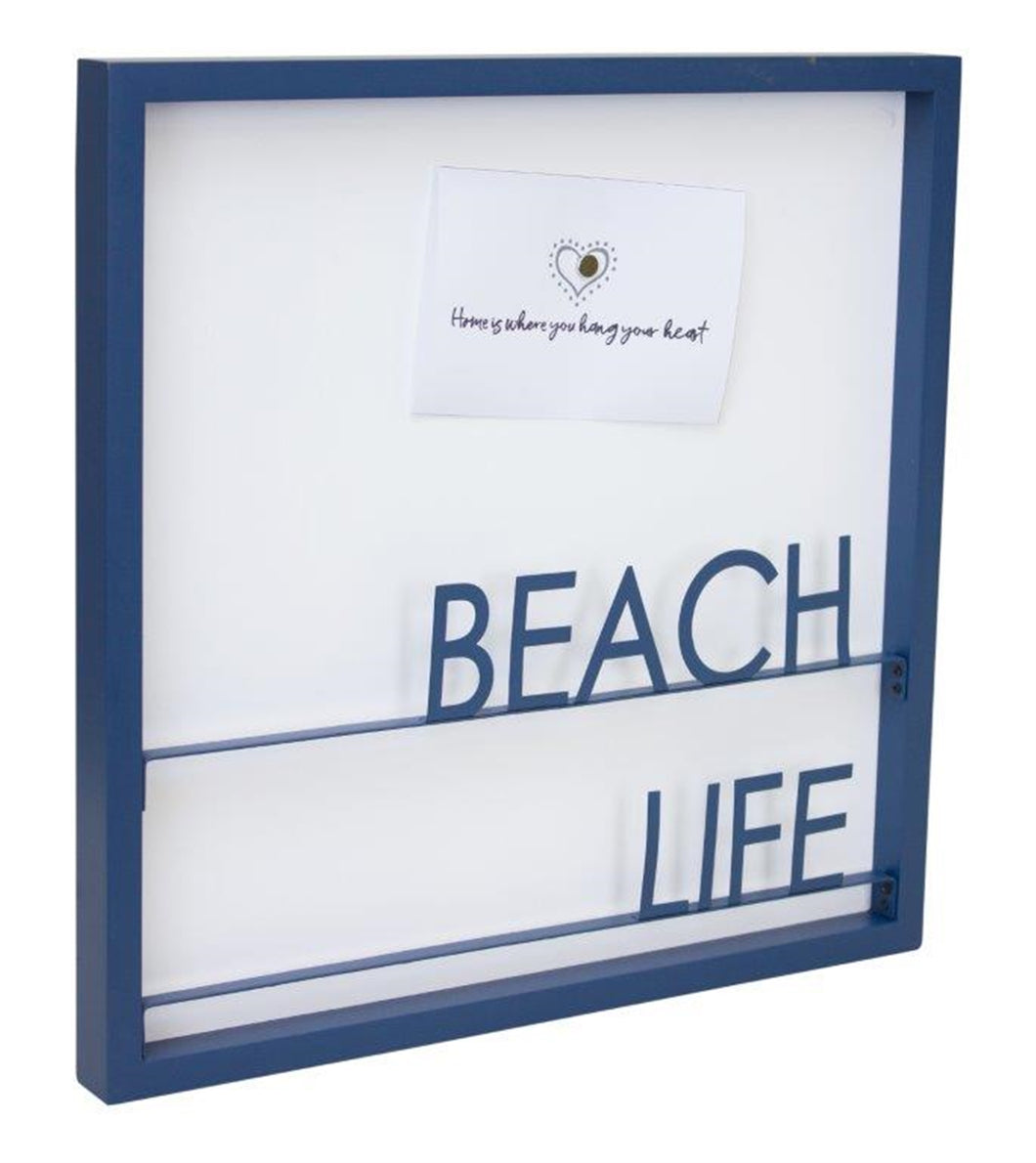 Beach Life Magnetic Memo Board 15.75