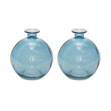 Load image into Gallery viewer, Glass Bubble Vase (Set of 2)
