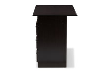 Load image into Gallery viewer, Baxton Studio Carine Modern and Contemporary Wenge Brown Finished Desk
