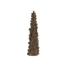 Load image into Gallery viewer, Pine Cone Holiday Tree DŽcor (Set of 2)
