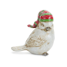 Load image into Gallery viewer, Winter Bird Figurine with Stocking Hat (Set of 12)
