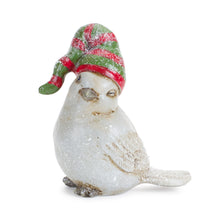 Load image into Gallery viewer, Winter Bird Figurine with Stocking Hat (Set of 12)
