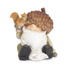 Load image into Gallery viewer, Harvest Gnome Figurine with Acorn Hat and Woodland Friends (Set of 2)
