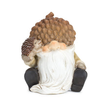 Load image into Gallery viewer, Harvest Gnome Figurine with Acorn Hat and Woodland Friends (Set of 2)
