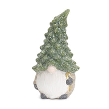 Load image into Gallery viewer, Terra Cotta Gnome Figurine with Pine Tree Hat (Set of 2)
