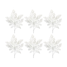 Load image into Gallery viewer, Silver Mini Leaf Spray (Set of 6)
