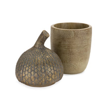 Load image into Gallery viewer, Acorn Lid Box with Wood Grain Design (Set of 2)
