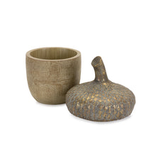 Load image into Gallery viewer, Acorn Lid Box with Wood Grain Design (Set of 2)
