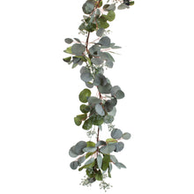 Load image into Gallery viewer, Seeded Mixed Eucalyptus Foliage Garland (Set of 2)
