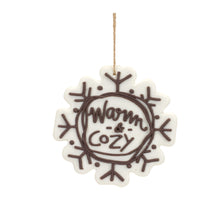 Load image into Gallery viewer, Cut Cookie Design Snowflake Ornament (Set of 12)
