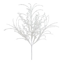 Load image into Gallery viewer, White Glitter Twig Bush (Set of 6)
