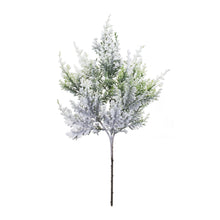 Load image into Gallery viewer, Snowy Flocked Pine Pick with Varigated Foliage (Set of 6)
