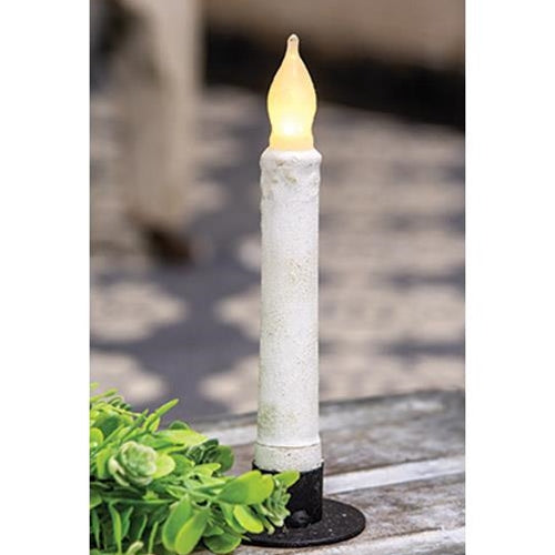 White Cement Look Timer Taper 6