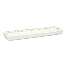 Load image into Gallery viewer, White Washed Mango Wood Dough Bowl Tray (Set of 2)
