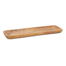 Load image into Gallery viewer, Natural Mango Wood Dough Bowl Tray (Set of 2)
