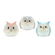 Load image into Gallery viewer, Whimsical Pastel Terra Cotta Owl Figurine (Set of 12)
