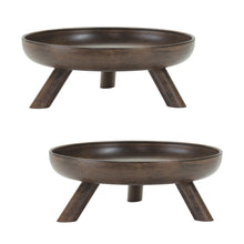 Load image into Gallery viewer, Metal Bowl Pedestal with Legs (Set of 2)
