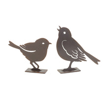 Load image into Gallery viewer, Metal Cut Out  Bird Figurine (Set of 2)
