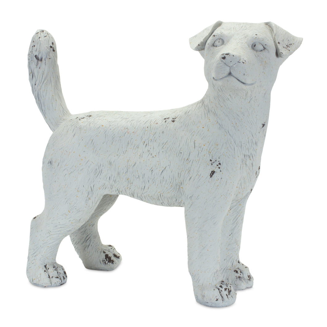 Stone Dog Garden Statue 14.25