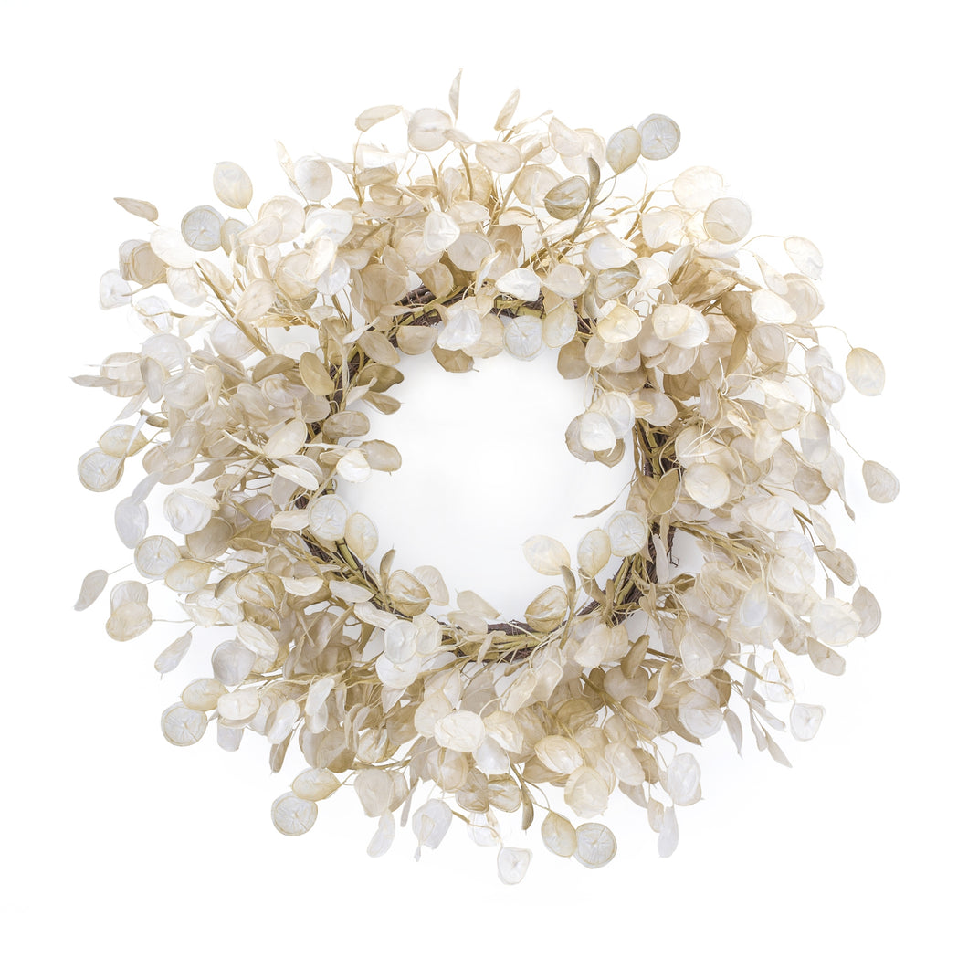 Silver Dollar Eucalyptus Wreath 33