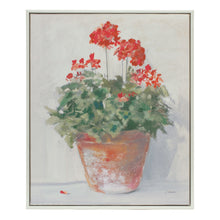 Load image into Gallery viewer, Framed Potted Geranium Print (Set of 2)
