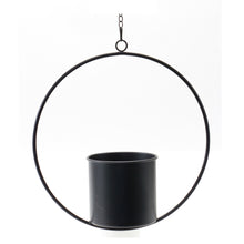 Load image into Gallery viewer, Modern Hanging Planter with Frame (Set of 2)
