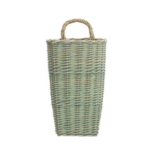 Load image into Gallery viewer, Sage Woven Wicker Wall Baskets (Set of 2)
