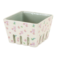 Load image into Gallery viewer, Ceramic Berry Container with Floral Design (Set of 6)
