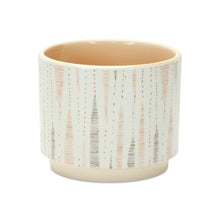 Load image into Gallery viewer, Blush Patterned Stacking Pot (Set of 3)
