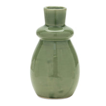 Load image into Gallery viewer, Sage Terra Cotta Vase (Set of 2)
