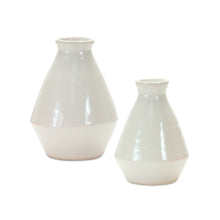 Load image into Gallery viewer, Modern Terra Cotta Tapered Vase (Set of 2)

