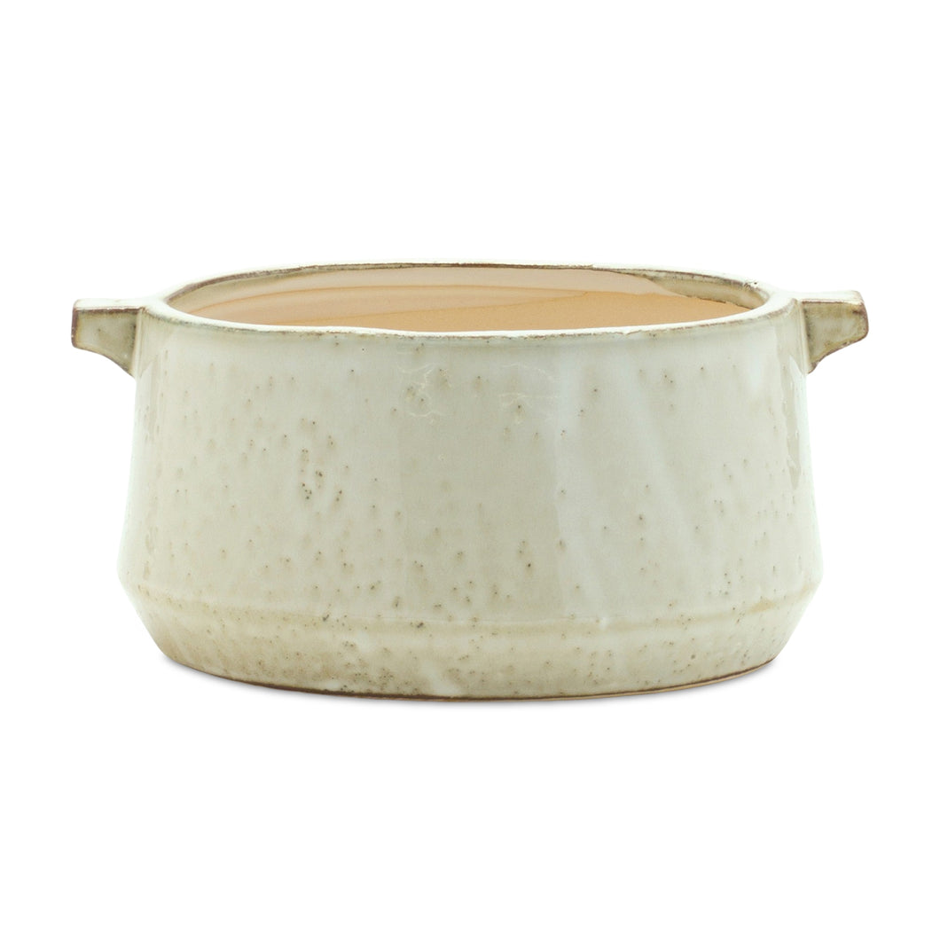 Rustic Terra Cotta Bowl Planter 9.5