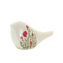 Load image into Gallery viewer, Modern Bird Figurine with Etched Floral Design (Set of 2)
